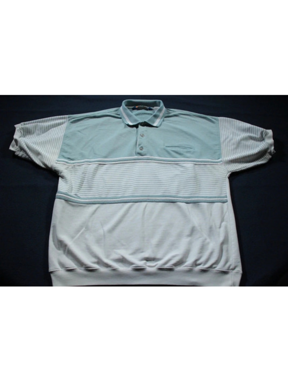 Men's Vintage Puritan Special Edition Banded Bottom Collared Shirt L
